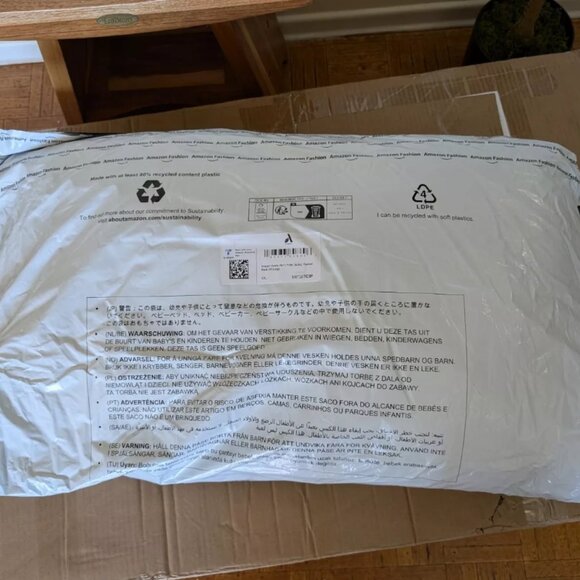 COPY - Amazon Aware Men's XXL Puffer Jacket Washed Black Hooded Coat Warm Polye… - Picture 8 of 13